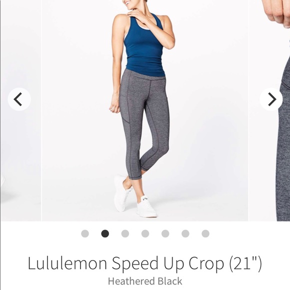 Lululemon Crops Size 4 - Picture 6 of 9